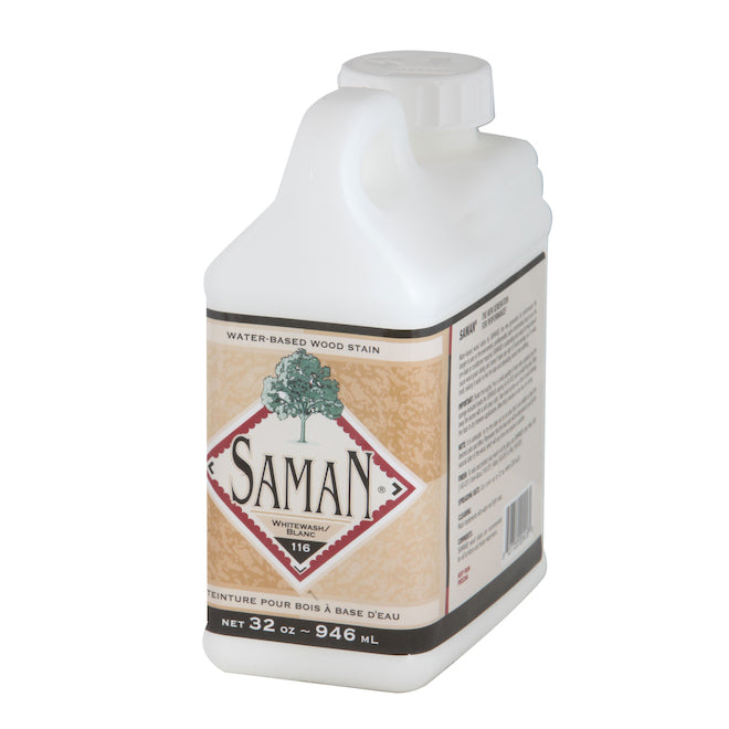 Saman Water-Based Interior Stain (Colour: Whitewash)