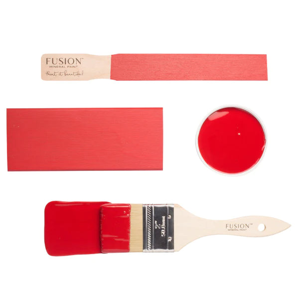 Fusion Mineral Paint Fort York Red