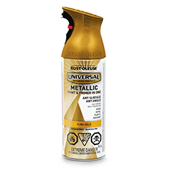 Universal Pure Gold Metallic Spray Paint