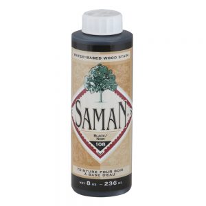 Saman Water-Based Interior Stain (Colour: Black)