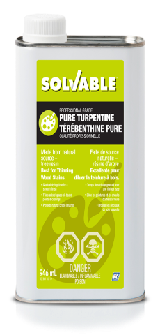 Professional Grade Pure Turpentine (946 mL)
