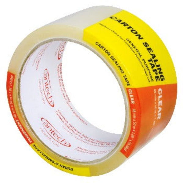 Clear Carton Sealing Tape (48mm x 50m)