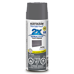 Satin Charcoal Painter's Touch 2X Spray Paint