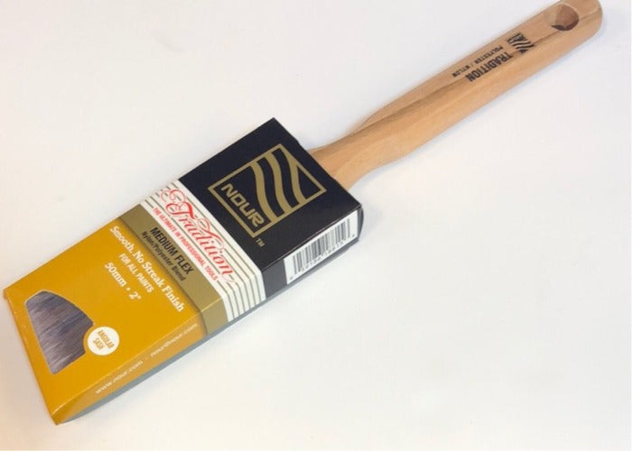 NOUR Tradition 2"  Medium Flex Angular Brush