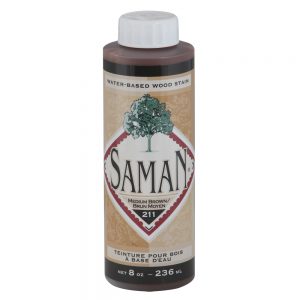 Saman Water-based Interior Stain (Colour: Medium Brown)