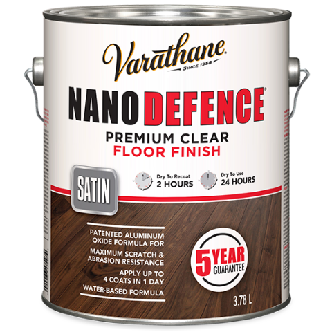 Nanodefence Clear Satin Floor Finish (3.78 L)
