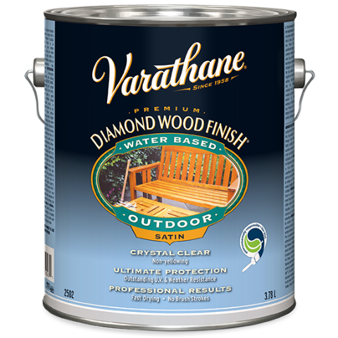 Varathane Exterior Diamond Wood Finish-Satin (3.78 L)