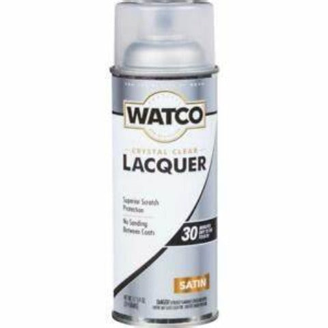 Watco Crystal Clear Lacquer Aerosol-Satin